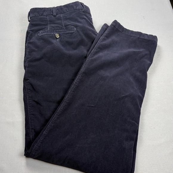 Peter Millar Other - Peter Millar Pants Mens 40x33 Navy Blue Corduroy 5 Pocket Casual Stretch Comfort